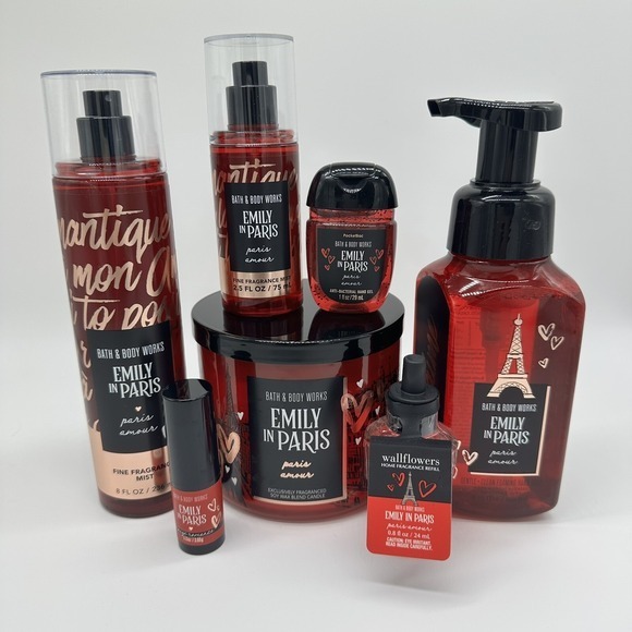 Bath & Body Works Emily in Paris Collection Fragrance Candle Soap Wallflower l - Picture 1 of 2